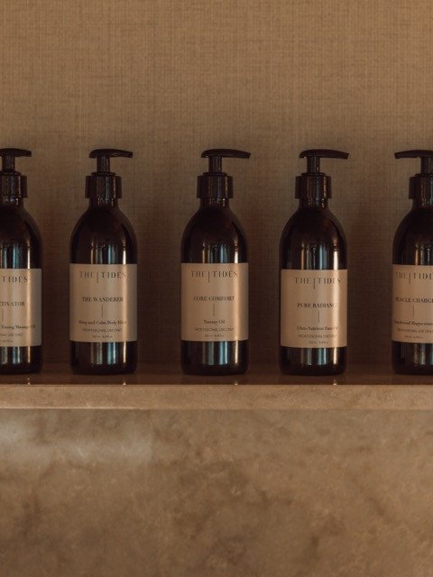 Producten van The|Tides. Wellnesspartner bij Elements Terschelling.